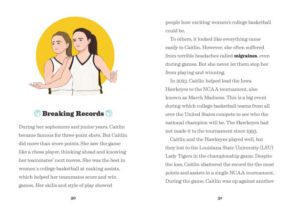 The Story of Caitlin Clark: An Inspiring Biography for Young Readers