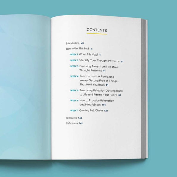 The Anxiety Journal: 7 Weeks of Prompts and Exercises to Overcome Anxiety