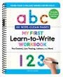 My First Learn-to-Write Workbook: Pen Control, Line Tracing, Letters, and More!
