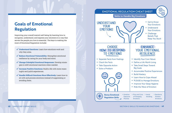 Simple DBT Coping Skills: 75 Ways to Live Mindfully, Regulate Emotions, Manage Distress, and Improve Relationships