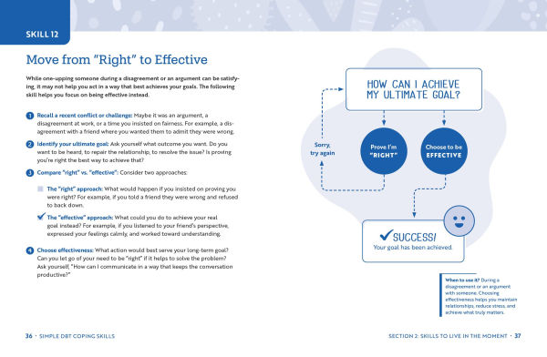 Simple DBT Coping Skills: 75 Ways to Live Mindfully, Regulate Emotions, Manage Distress, and Improve Relationships