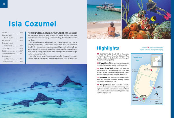 Moon Yucatán Peninsula: With Cancún, Cozumel & Tulum: Beaches Cenotes, Temples Pyramids, Diving Snorkeling