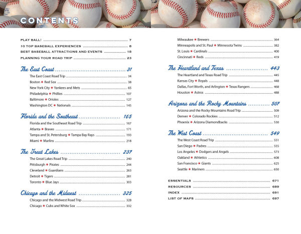 Moon Baseball Road Trips: the Complete Guide to All Ballparks, with Beer, Bites, and Sights Nearby