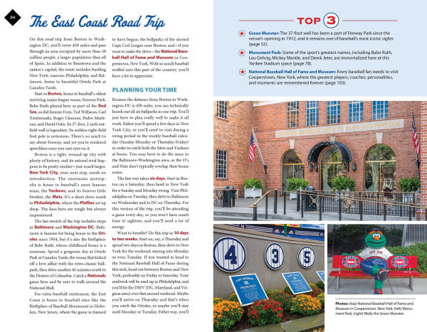 Moon Baseball Road Trips: the Complete Guide to All Ballparks, with Beer, Bites, and Sights Nearby
