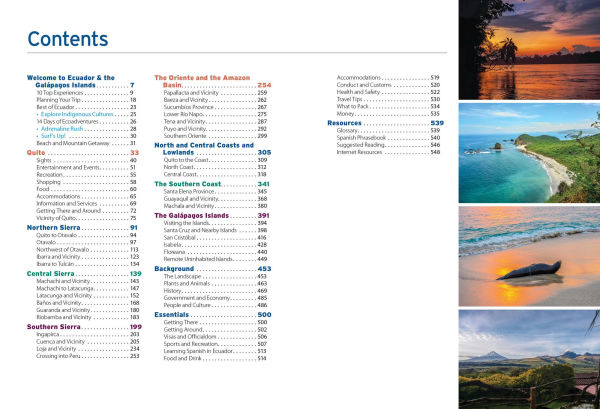 Moon Ecuador & the Galápagos Islands: Outdoor Adventure, Indigenous Culture, Sustainable Travel