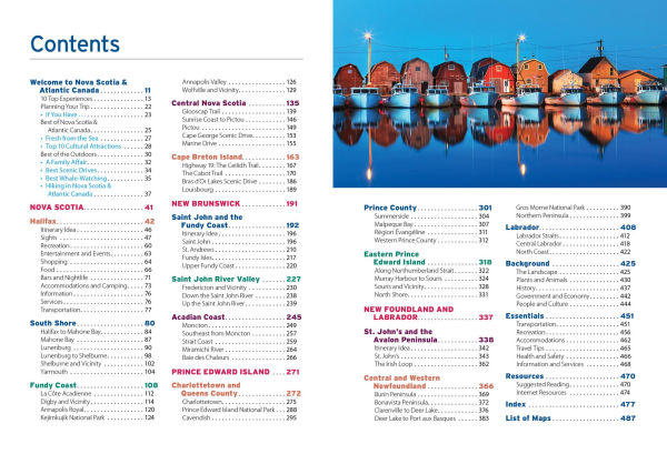 Moon Nova Scotia & Atlantic Canada: With New Brunswick, Prince Edward Island, Newfoundland Labrador: Coastal Getaways, Historic Towns, Scenic Drives