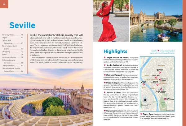 Moon Seville, Granada & Andalusia: With Cordoba, Malaga Tangier: The Alhambra, Wine Tapas, Coastal Getaways