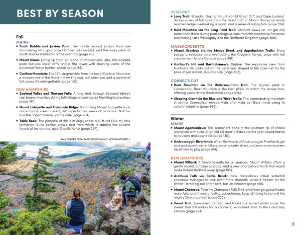 Moon New England Hiking: Best Hikes, Plus Beer, Bites, and Campgrounds Nearby