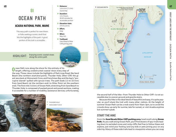 Moon USA National Parks Hiking: The Top 100 Trails
