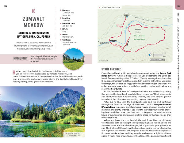 Moon USA National Parks Hiking: The Top 100 Trails