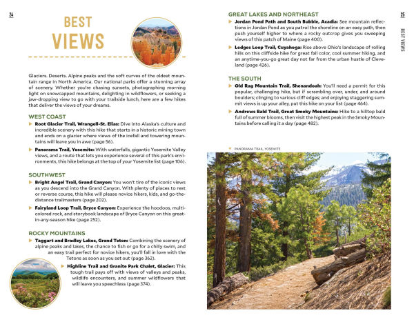 Moon USA National Parks Hiking: The Top 100 Trails