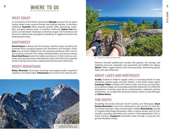 Moon USA National Parks Hiking: The Top 100 Trails