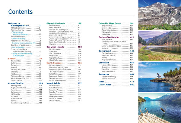 Moon Washington State: National Parks, Local Food & Wine, Year-Round Recreation