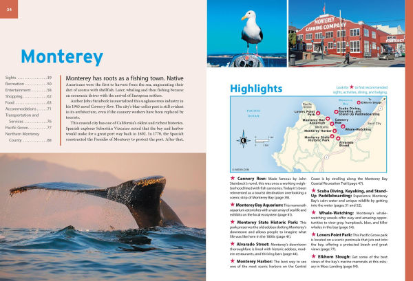 Moon Monterey & Carmel: With Santa Cruz Big Sur: Coastal Getaways, Scenic Drives, Hiking Kayaking