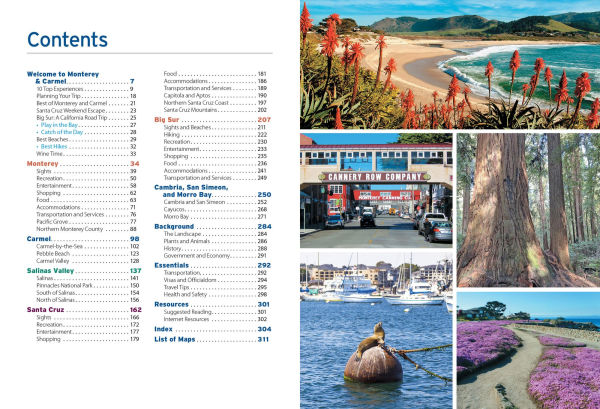 Moon Monterey & Carmel: With Santa Cruz Big Sur: Coastal Getaways, Scenic Drives, Hiking Kayaking