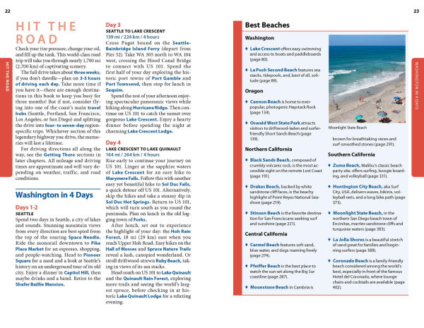 Moon Pacific Coast Highway Road Trip: California, Oregon & Washington