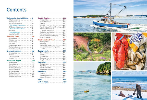 Moon Coastal Maine: With Acadia National Park: Seaside Getaways, Sailing & Kayaking, Lobster Lighthouses