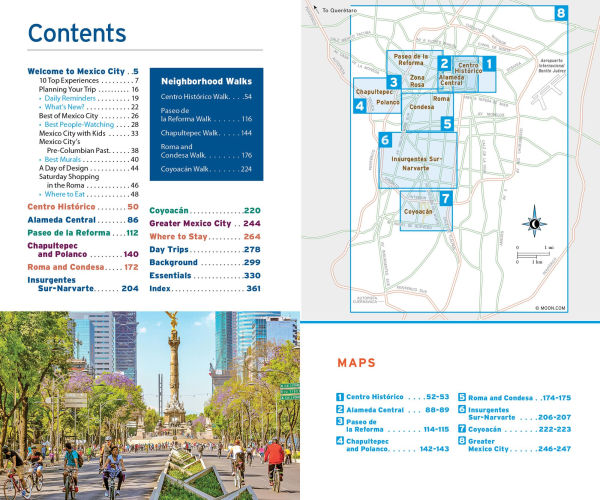 Moon Mexico City: Neighborhood Walks, Street Food & Nightlife, Art Architecture