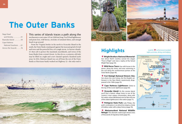 Moon North Carolina: With Great Smoky Mountains National Park: Blue Ridge Parkway, Coastal Getaways, Craft Beer & BBQ