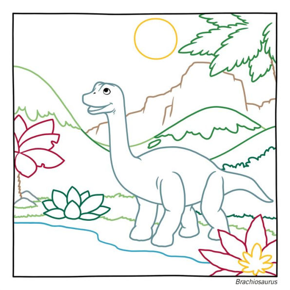 Magic Paper Coloring Book: Dinosaurs: Discover Hidden Patterns and Images!