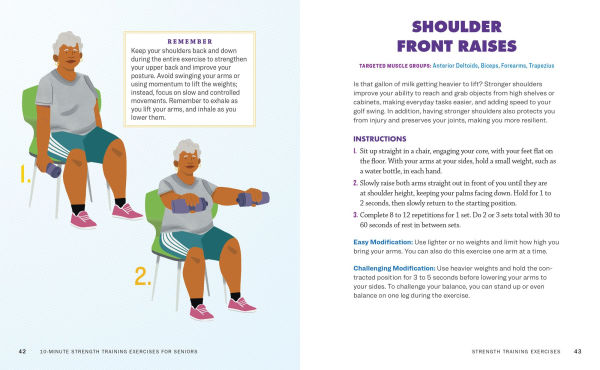 10-Minute Strength Training Exercises for Seniors: and Routines to Build Muscle, Balance, Stamina
