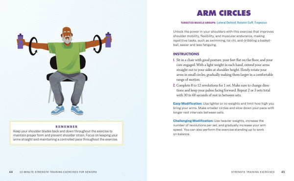 10-Minute Strength Training Exercises for Seniors: and Routines to Build Muscle, Balance, Stamina