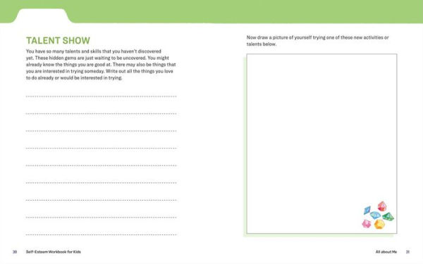 Self-Esteem Workbook for Kids: 40 Fun Activities to Feel Great about Yourself