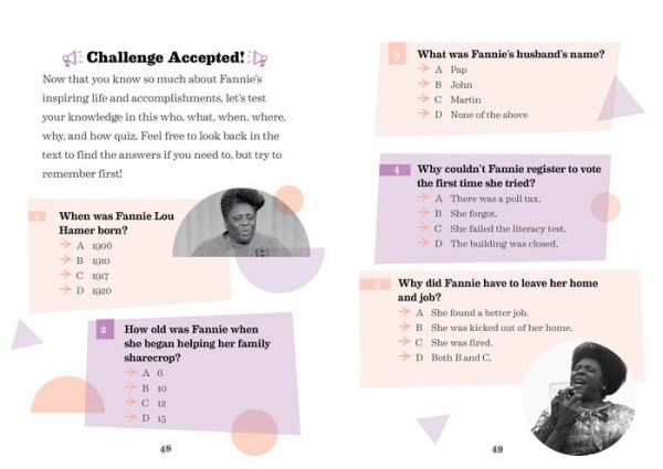 The Story of Fannie Lou Hamer: An Inspiring Biography for Young Readers