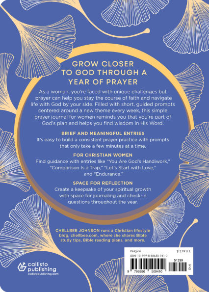 52-Week Prayer Practice for Women: Journaling and Devotions to Find Time for Faith