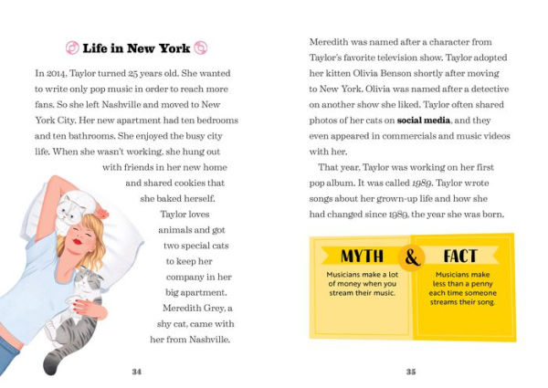 The Story of Taylor Swift: An Inspiring Biography for Young Readers