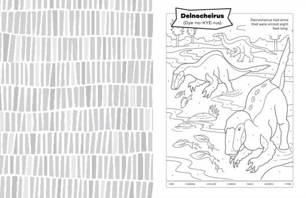 Dinosaur Color by Number for Kids: Creative Coloring Fun with over 50 Activities