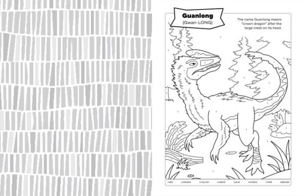 Dinosaur Color by Number for Kids: Creative Coloring Fun with over 50 Activities