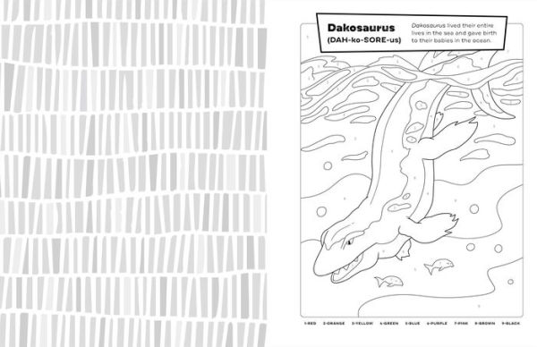 Dinosaur Color by Number for Kids: Creative Coloring Fun with over 50 Activities