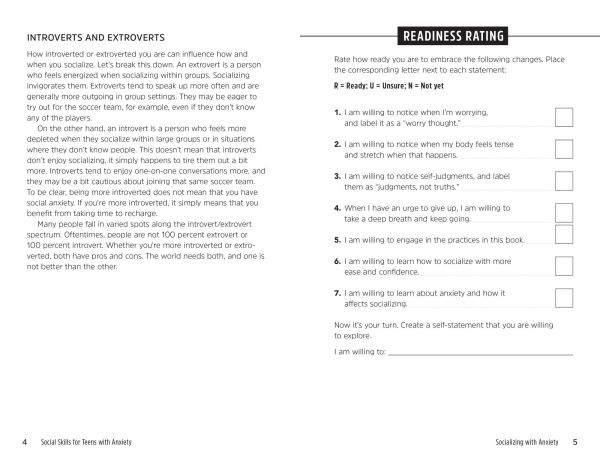 Social Skills for Teens with Anxiety: Make Friends and Do Stuff without Feeling Weird