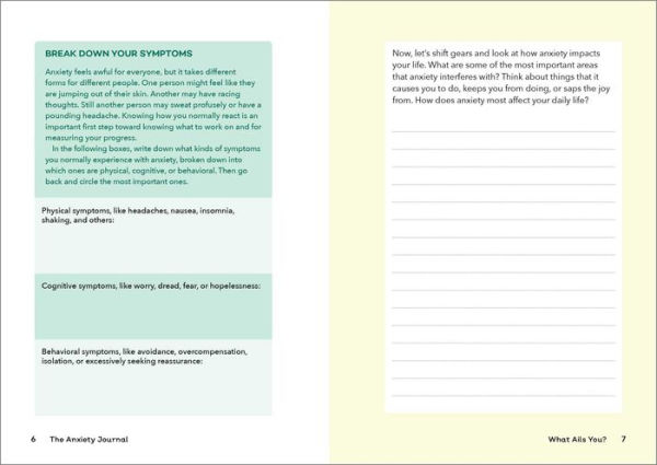 Stay Calm, It's Just Your Brain: A 7-Week Journal for Rewiring Your Anxiety