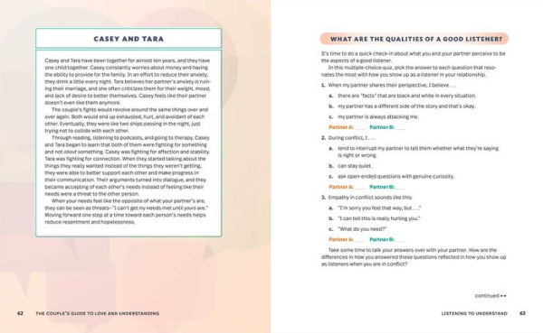 The Couple's Guide to Love and Understanding: Learn Reconnect with Simple Exercises Activities