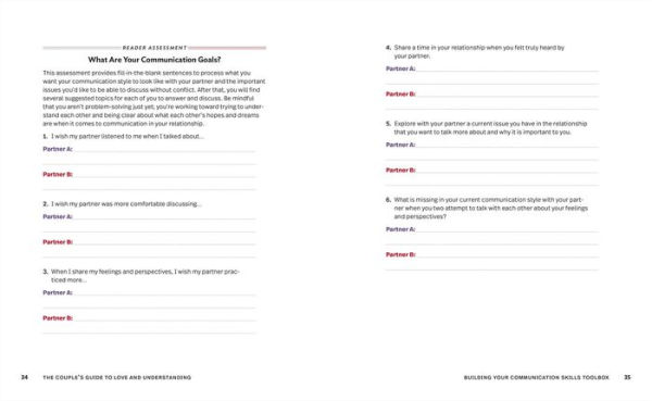 The Couple's Guide to Love and Understanding: Learn Reconnect with Simple Exercises Activities