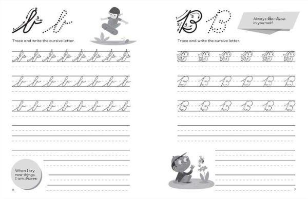 My Cursive Handwriting Workbook: Learn to Write Cursive from A to Z