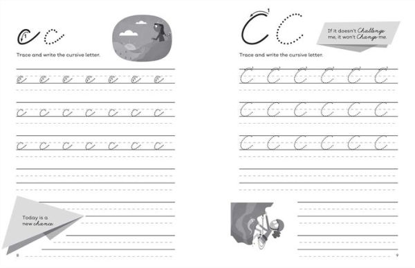 My Cursive Handwriting Workbook: Learn to Write Cursive from A to Z