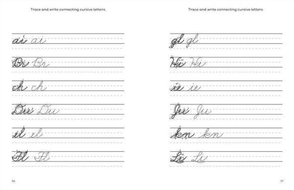 My Cursive Handwriting Workbook: Learn to Write Cursive from A to Z