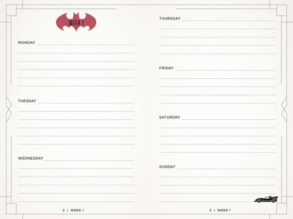 Batman: Fearless: The Official Guided Journal for Embracing Your Inner Superhero