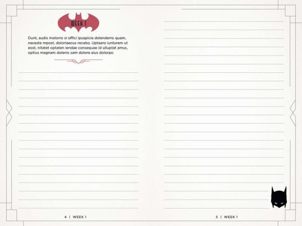 Batman: Fearless: The Official Guided Journal for Embracing Your Inner Superhero