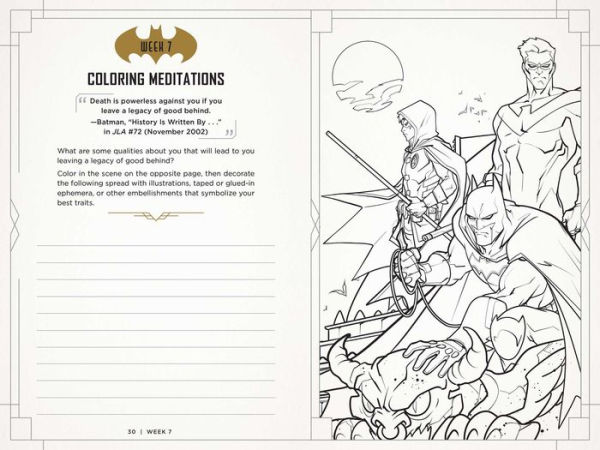 Batman: Fearless: The Official Guided Journal for Embracing Your Inner Superhero