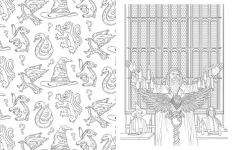 Alternative view 4 of Harry Potter: An Official Hogwarts Coloring Book
