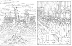 Alternative view 5 of Harry Potter: An Official Hogwarts Coloring Book