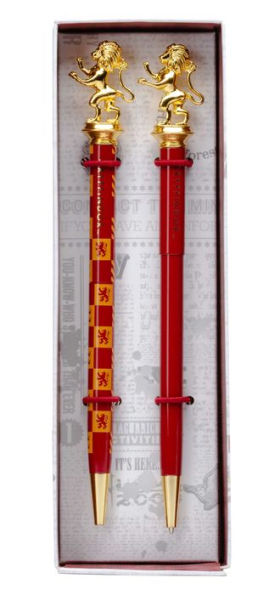 Harry Potter Gryffindor Pen and Pencil Set (Set of 2)