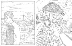 Alternative view 4 of Harry Potter: Travels Through the Wizarding World: An Official Coloring Book