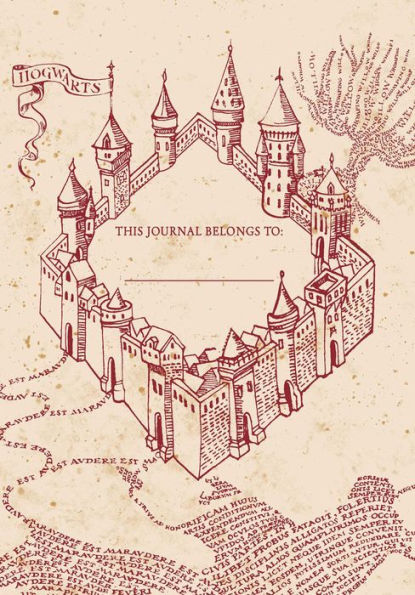 Harry Potter: Marauder's Map™ Journal with Ribbon Charm, Book by Insight  Editions, Official Publisher Page