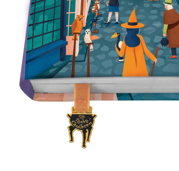 Harry Potter: Exploring Diagon AlleyT Journal with Ribbon Charm