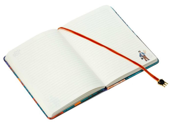 Harry Potter: Exploring Diagon AlleyT Journal with Ribbon Charm